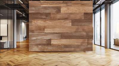 Seamless wood texture, hardwood floor texture background Wall mural