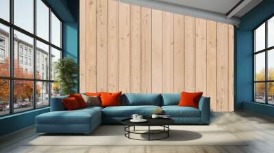 Wood texture, oak wood background, texture background. panorama oak wood texture Wall mural