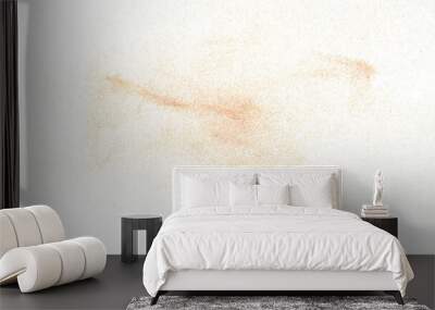 3D rendering of scattered sand granules or fine dirt on transparent background
 Wall mural