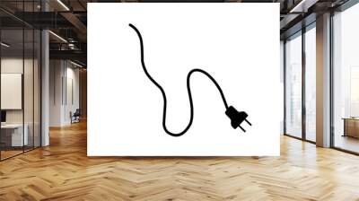 Electrical Power Plug Wall mural