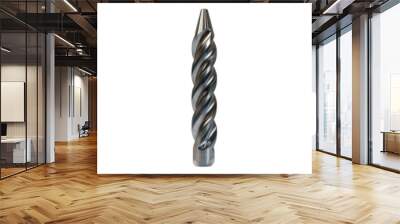 Center drill bit isolated on transparent background, set of two Wall mural