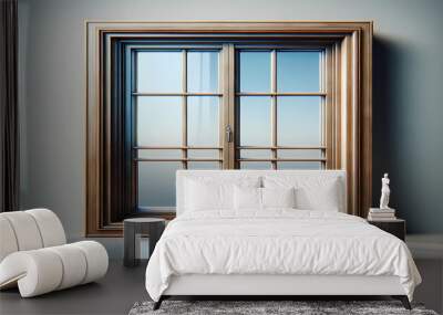  realistic window Wall mural