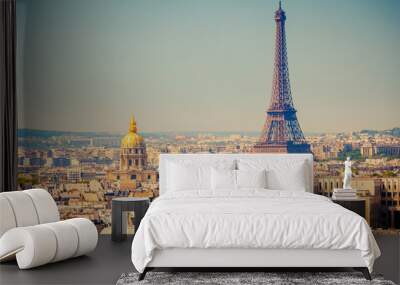 Eiffel Tower Wall mural