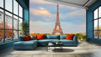 Eiffel Tower Wall mural