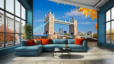 tower bridge in london Wall mural