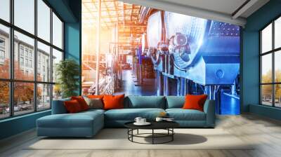 Chemical manufacturing industrial equipment Wall mural