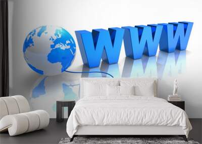 Internet concept Wall mural