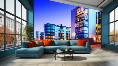 Modern real estate Wall mural