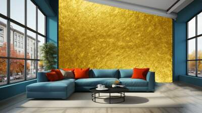 gold polished metal steel texture Wall mural