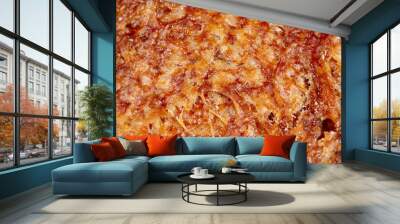 Brown bread crust as an abstract background Wall mural