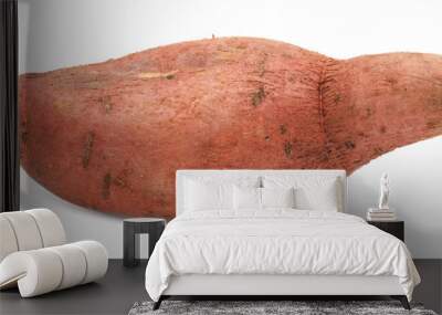 Sweet potato isolated on white background. Wall mural