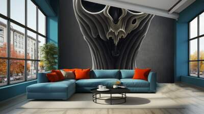 Grim alien reaper Wall mural