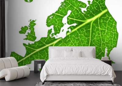 green europe Wall mural