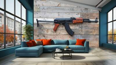 ak-47 Wall mural