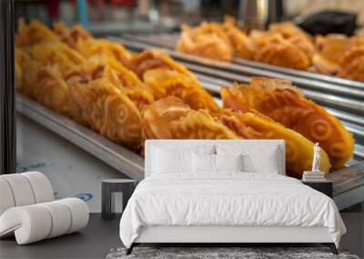 Bungeoppang (Korean Fish Shaped Pastry) Wall mural