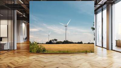 Wind Turbines, Wolfe Island, Ontario Wall mural