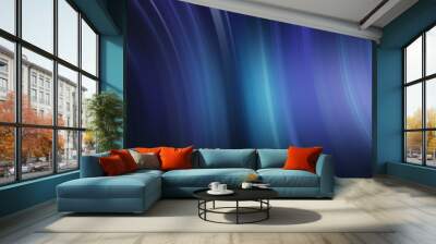 abstract light effect blue texture wallpaper 3d rendering Wall mural