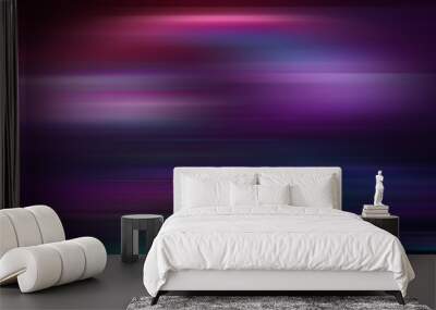 Abstract light effect texture blue pink purple wallpaper 3D rendering Wall mural