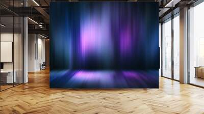 abstract light effect texture blue pink purple wallpaper 3d rendering Wall mural