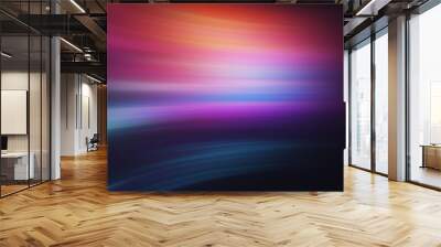 Abstract light effect texture rainbow wallpaper 3D rendering Wall mural