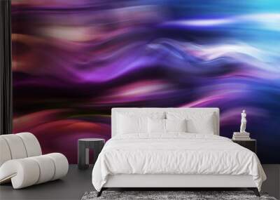 Abstract smoke background with blurred motion effect Wall mural