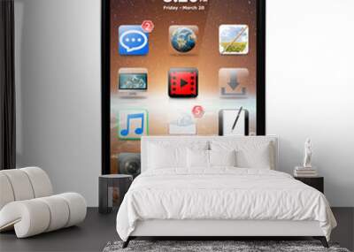 modern mobile phone Wall mural