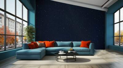 stars in night sky abstract Wall mural