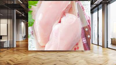 Chicken breast Wall mural