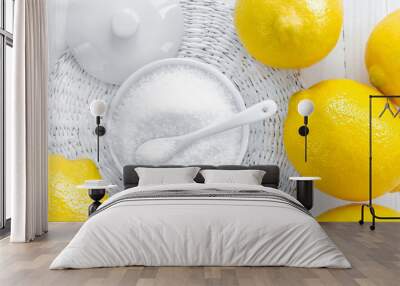 Citric acid Wall mural