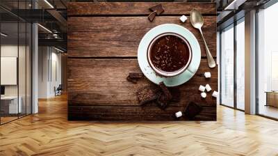 hot chocolate Wall mural