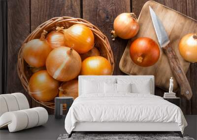 onion Wall mural