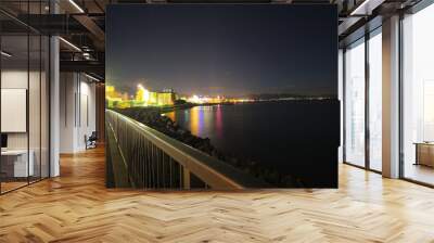 別大国道から見る別府市夜景 Wall mural