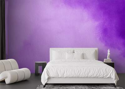 luxury elegant watercolor paper bright purple texture background wallpaper Wall mural