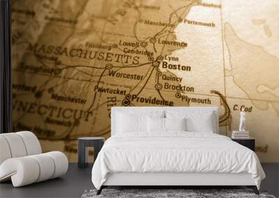 boston Wall mural