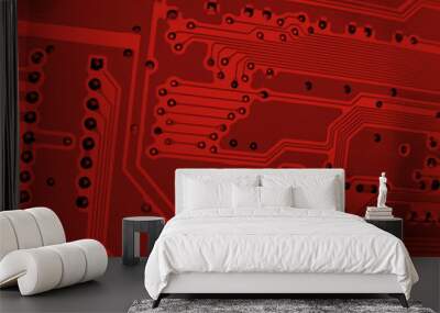 circuits Wall mural