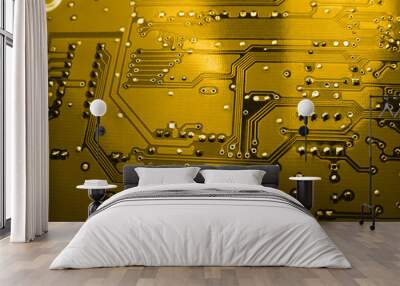 electronic circuit board Wall mural