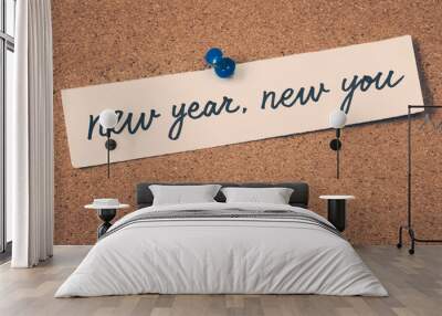 new year new you Wall mural