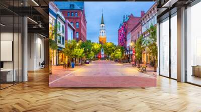 Burlington, Vermont, USA Wall mural