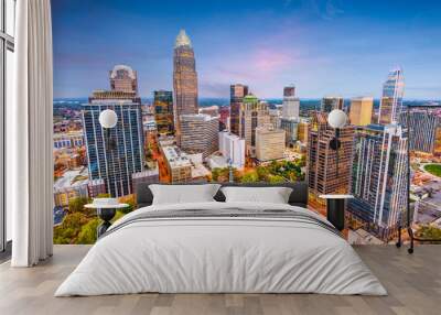 charlotte, north carolina, usa Wall mural