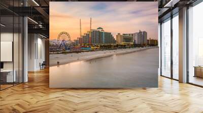 Daytona Beach Skyline Wall mural