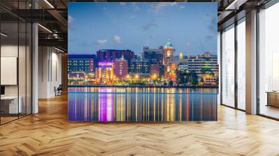 Erie, Pennsylvania, USA Downtown City Skyline Wall mural