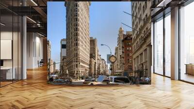 flatiron district in new york city Wall mural