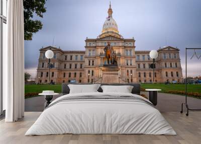 Michigan State Capitol Building in Lansing Wall mural