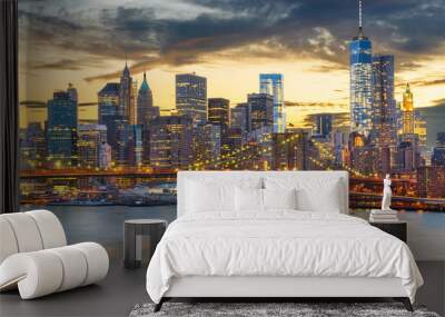 New York City, New York, USA Wall mural