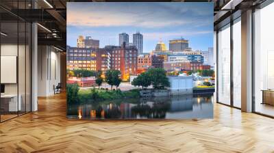 Peoria, Illinois, USA Downtown Skyline Wall mural