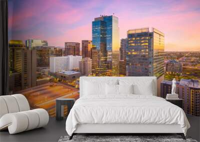 Phoenix, Arizona, USA Cityscape Wall mural