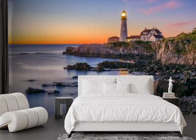 Portland Head Light Wall mural