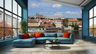 Prague Skyline Wall mural