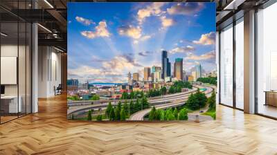 Seattle, Washington, USA downtown city skyline Wall mural