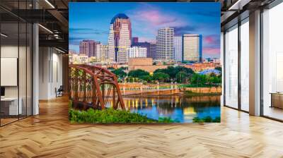 Shreveport, Louisiana, USA Skyline Wall mural